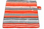 Red Stripes Outside Foldable waterproof Picnic mat Blanket for Camping / Travel