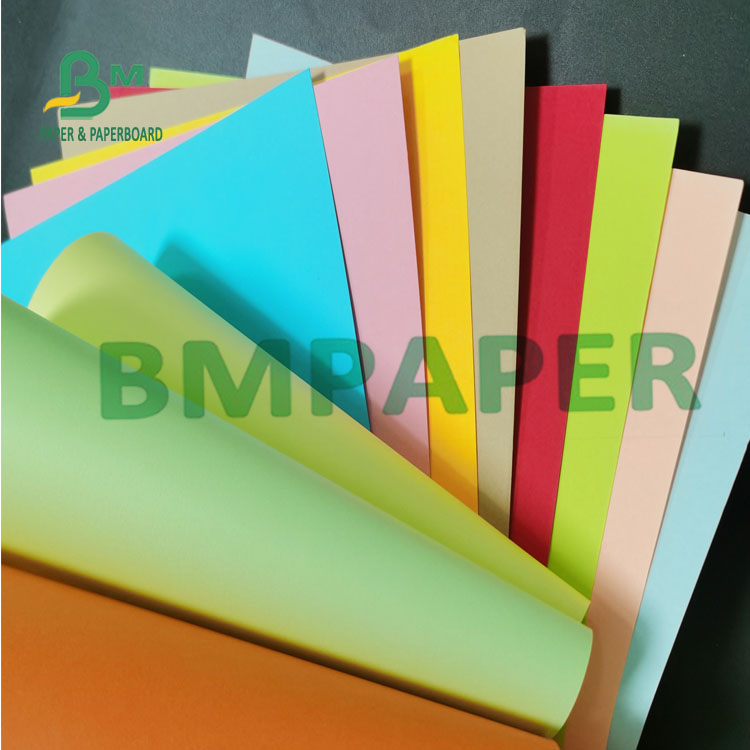 80g 180g Double Sides Colorful Craft Paper Good Stiffness Origami Paper
