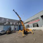 Electric and Diesel Power Spider Crawler Crane for Tough Jobs