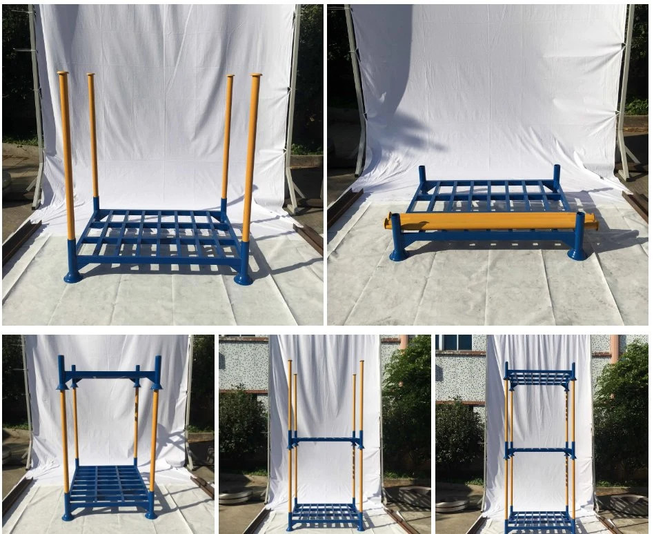 Industrial Heavy Duty Stack Racks Warehouse Steel Stacking Portable
