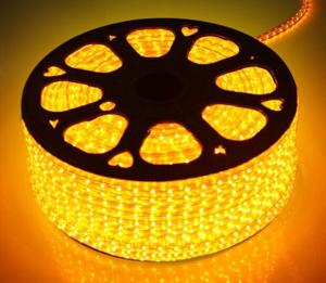 Wholesale SMD 5050 60LED/M 220V 14.4W/M Yellow LED strip light from china suppliers