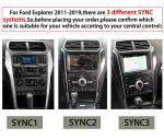 Viknav Car Radio For Ford Explorer (2011-2019) 14.4 inch Multimedia Player GPS