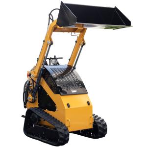 Wholesale 200kg Epa Construction Machines Small Chinese International Mini Skid Steer Loader with Bucket Mulcher Skidsteer Loader from china suppliers