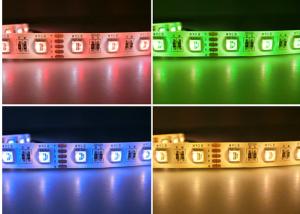 Wholesale Non Waterproof 12V DC Rgb Rope Light 5050 / OEM ODM Rgb Led Strip Kit from china suppliers