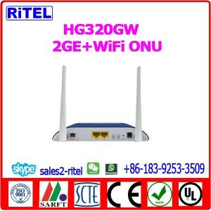 Wholesale HG320GW 2GE+WiFi GPON ONU from china suppliers