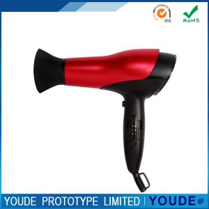 Wholesale Hairdryer Rapid Prototype Plastic ABS Shell Red and Black Color Accuracy +/-0.05 mm from china suppliers