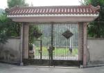 Waterproof Decorative Wrought Iron Gates Contemporary Iron Doors Anti Rat