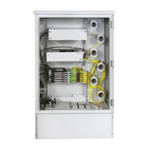 Wholesale 712 Port Optical Distribution Cabinet Durable Galvanized Steel Material from china suppliers