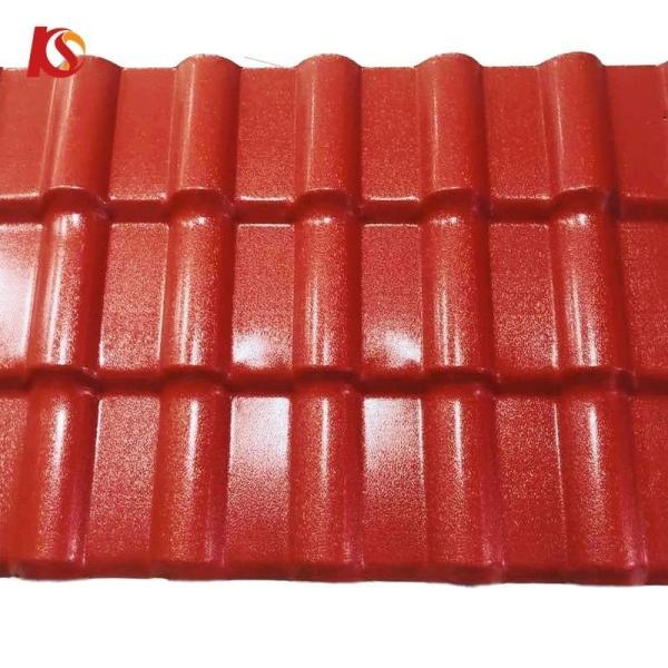 Durable Synthetic Resin Spanish Traditional Roman Roof Tiles for House Temple