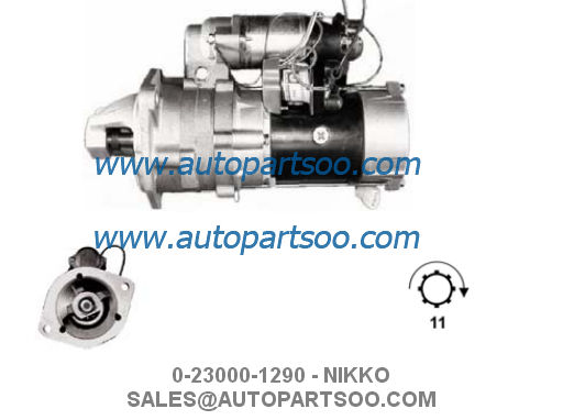 0-23000-3170 0-23000-6341 - NIKKO Starter Motor 24V 7.5KW 13T MOTORES DE ARRANQUE