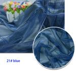 Customized 100% Polyester Bronzed Metallic Sequin Fabric 43 inch