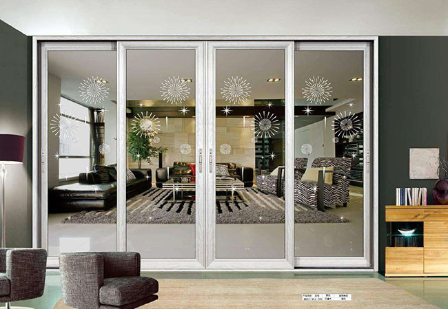White Coated Aluminum Door Profiles Good Machinability For Dining Room