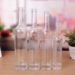 Unique Shaped Super Flint Glass 500ml 750ml Whisky Vodka Wine Glass Bottle with