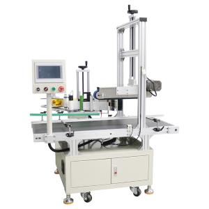 Wholesale 5000set/month Machinery Capacity Single Side Corner Label Applicator for Beverage Bottle from china suppliers