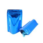 Blue Zipper Seal Height 40cm Aluminium Foil Packaging Bags