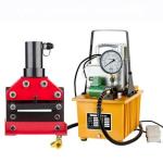 30T Busbar Cutter Underground Cable Tools For 12mm 200mm Copper / Aluminum Plate