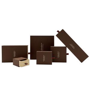 Wholesale Gift Ring Earring Pendant Paper Jewelry Packaging Box With Drawer from china suppliers