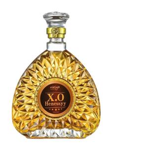 Wholesale XO Wine Bottle Screw Cap Glass Bottle 700ml Capacity Perfect for Whiskey Champagne Vodka from china suppliers