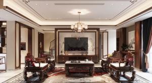 Wholesale Timeless Elegant Stainless Steel TV Cabinet Solution New Chinese Style from china suppliers