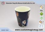 Cartoon Figures Decoration 12oz Color Changing Coffee Mugs Printed Logo