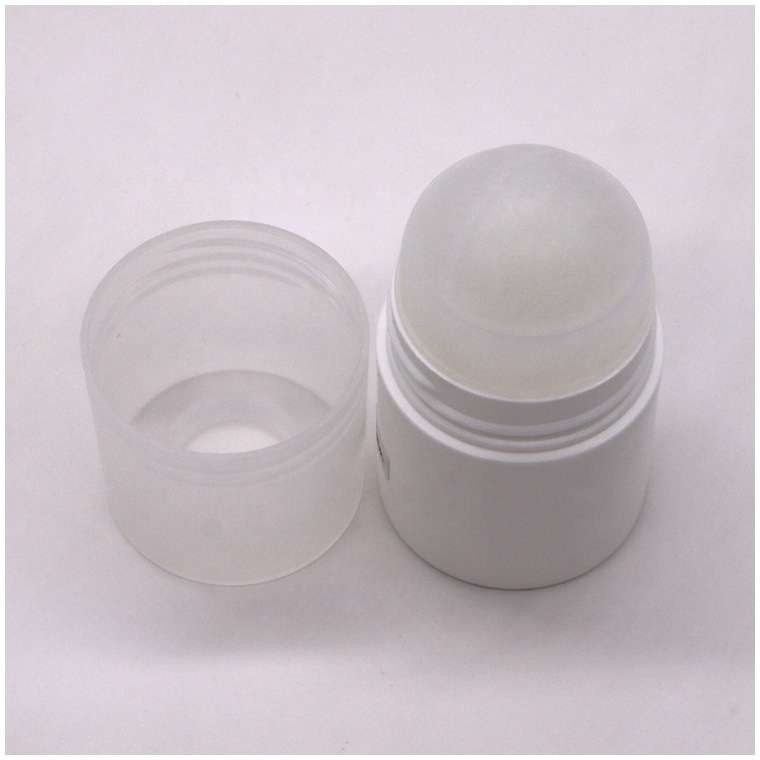50ml PE/PP Essential Oil Plastic Roll On Bottle for Deodorant Refillable Containers