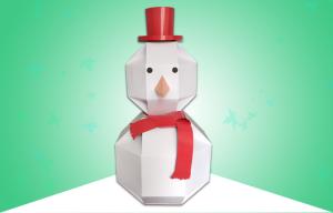 Wholesale Corrugated Cardboard Standees Cardboard Snow Man for Christmas Promotion from china suppliers