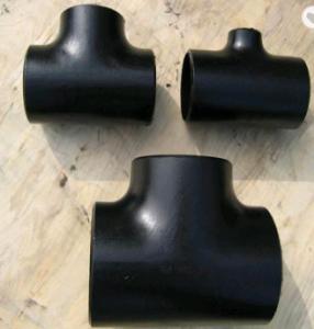 Wholesale DIN Steel Butt Weld Tee , Equal Galvanized Pipe Tee Seamless from china suppliers