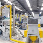 Qualified Scrap Aluminum Plastic Film Recycling Production Line 85kw Wheight 5