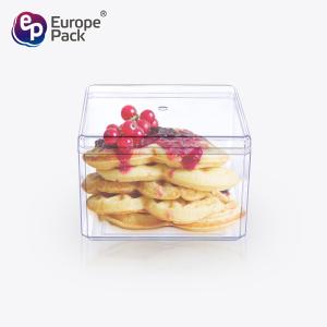 Wholesale Custom ps hard transparent plastic wedding party candy cookie cake packaging container from china suppliers