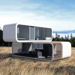 House Top Selling ECO Space Capsule Travel Trailer for Australia Prefab Granny