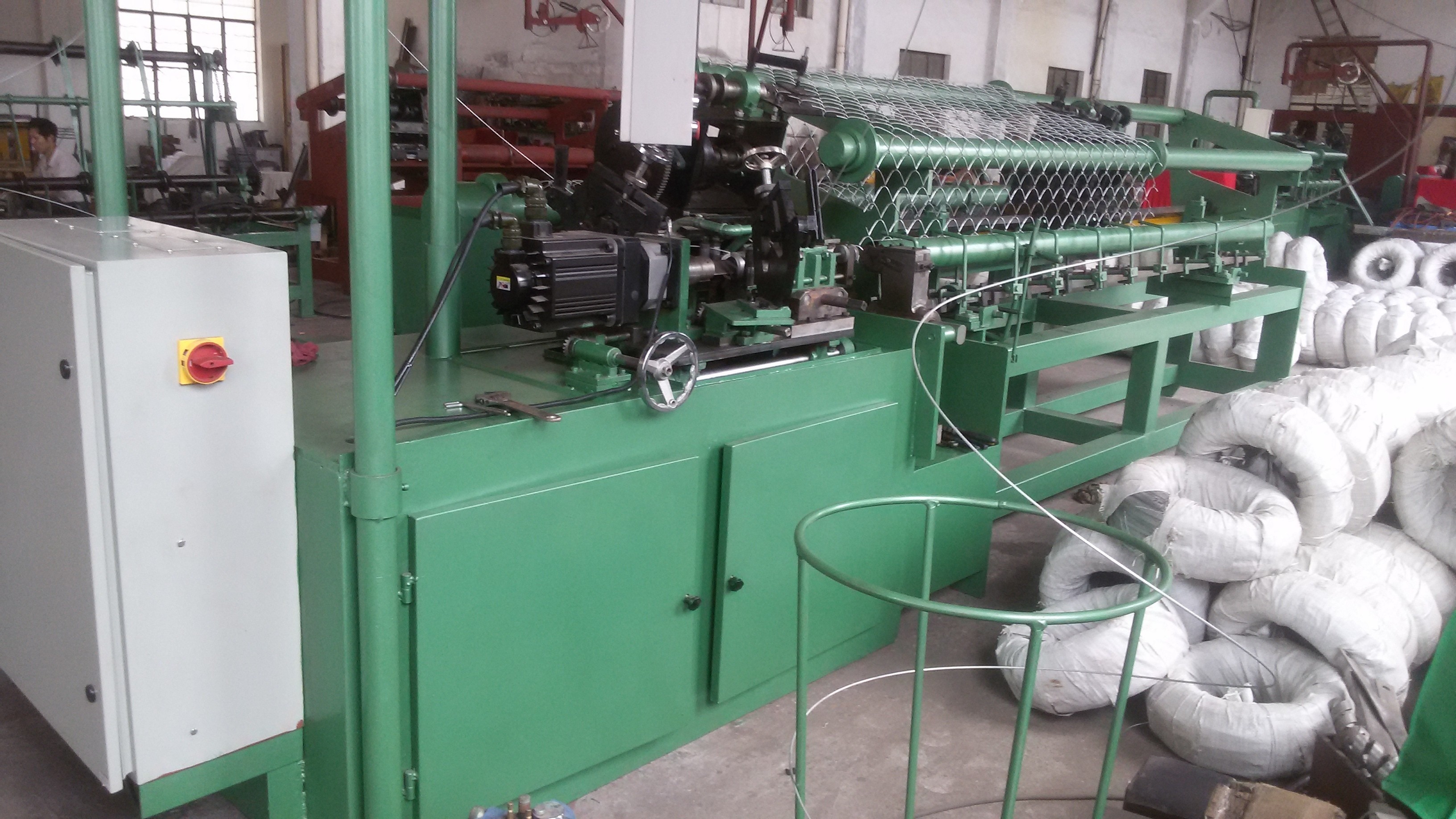 Full Automatic Chain Link Fence Making Machine