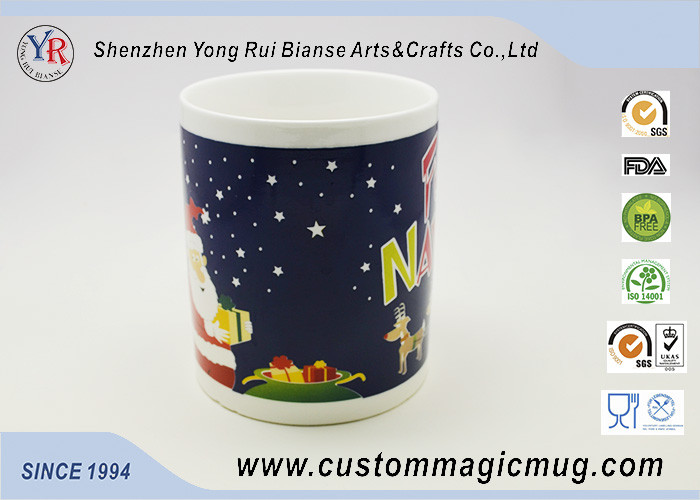 Heat Sensitive Magical Personalized Kids Mugs Color Change For Christmas Gift