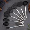 Buy cheap Kitchen tools utensils set with Nylon head Stainless steel handle fork ladle from wholesalers