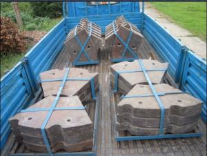 Wholesale Ni-hard Discharge Grinding Mill Liners For Grinding Feldspar from china suppliers