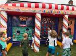 Commercial 3 In 1 Carnival Inflatable Sports Games For Kids And Adult