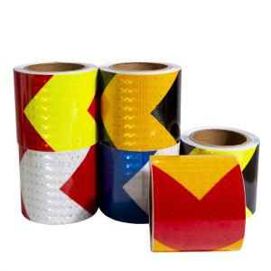 Wholesale Honeycomb Crystal Lattice Reflective Film Traffic Safety Reflective Warning Tape from china suppliers