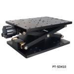 165mm×280mm Manual Lab Jack Fine Grinding Lead Screw Drive