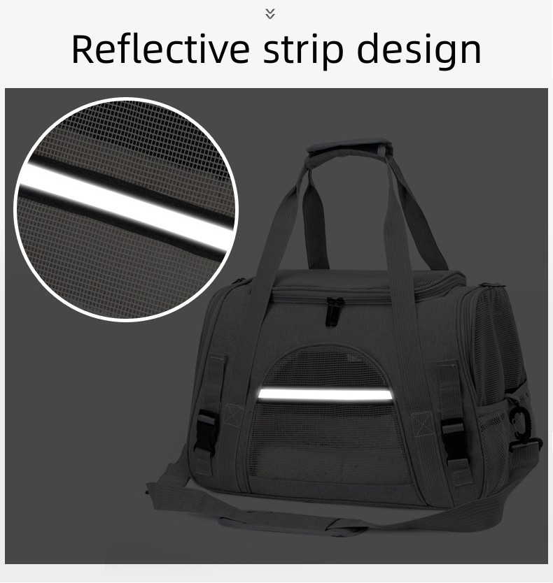 Small Medium Pet Carrier Bag for Dogs Cats Puppies Collapsible Soft Sided OEM