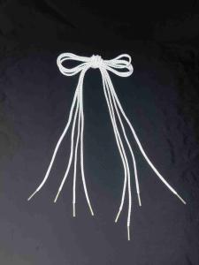 Wholesale Reflective Running Shoe Laces 1Pair Sneaker Round Rope Nylon Outdoor Night Running from china suppliers
