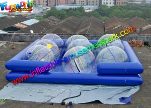 Wholesale Heat Sealed Durable Cube Inflatable Water Pools For Water Ball Games from china suppliers