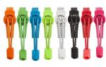 2.8mm 2.9mm Fast Shoe Laces Triathlon Race Gear For Marathon Runner