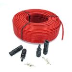 6.3mm Outer Diameter DC Solar Cable 60A Photovoltaic Electric Cable
