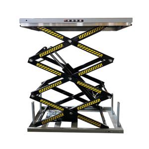 Wholesale CE ISO9001 2 Ton Heavy Duty Scissor Lift Platform Max Height 3000mm Ladder Lift from china suppliers