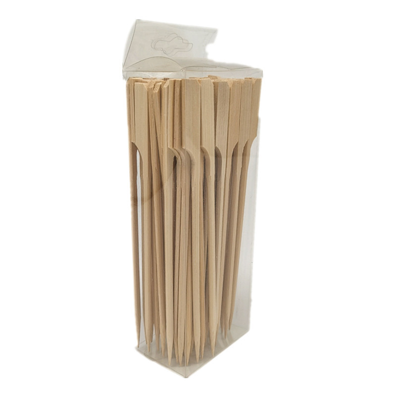 50pcs Extra Long Paddle Bamboo 6 Inch Skewers In Bulk