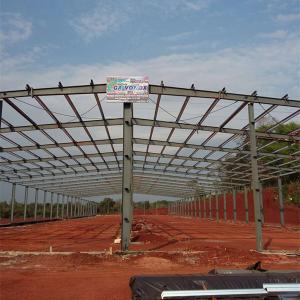 Wholesale Z Purlin Q235 0.5mm Wall DFT 80um Steel Frame Warehouse from china suppliers