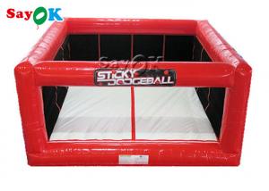 Wholesale Inflatable Jump Game 2 In 1 Inflatable Sticky Dodgeball Court Fun Dodge Ball Game Arena from china suppliers