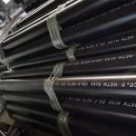 Ms Erw Precision Steel Tubes Astm A53 / Bs 1387 Black Carbon