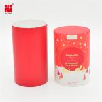 Motif Cosmetic Packaging Tubes , CMYK 300g Cardboard Chirstmas Gift Box