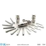 Spigot Junction Aluminum Truss Accessories Hinge/Pin/Conical for Event Stage