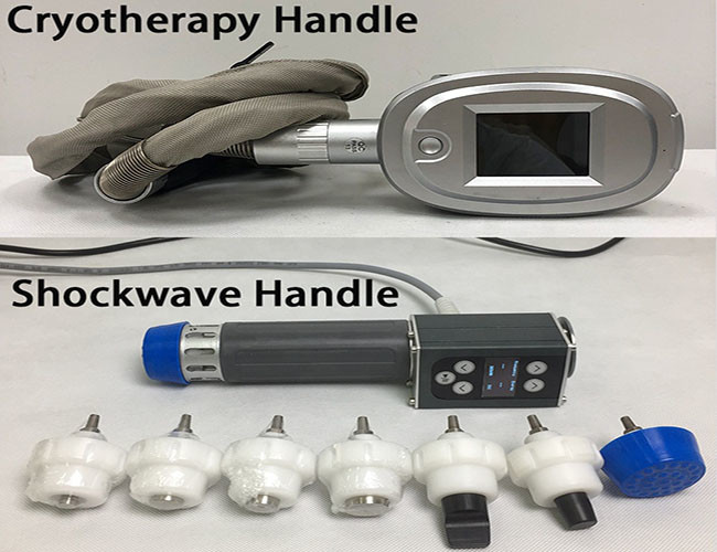 1 Cryo Handle Shockwave Portable Cryolipolysis Slimming Machine